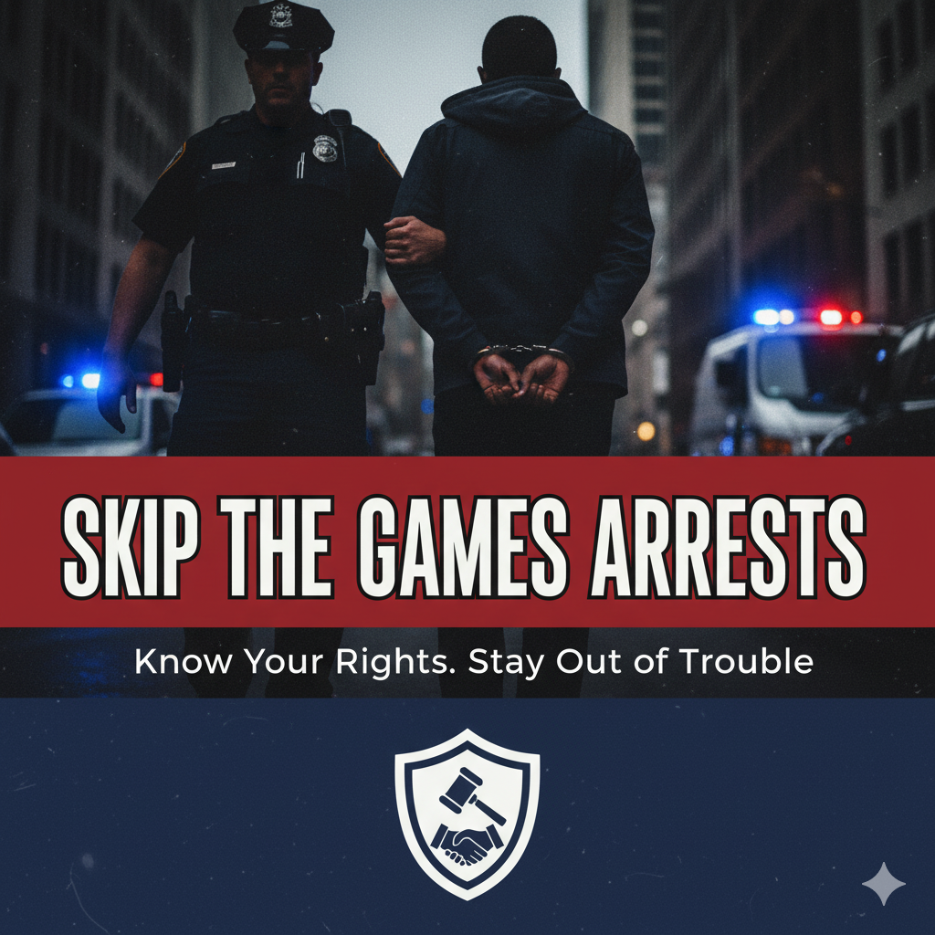 Skip the Games Arrests