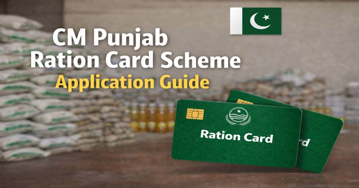 CM Punjab Ration Card Scheme 2026 – Application Guide
