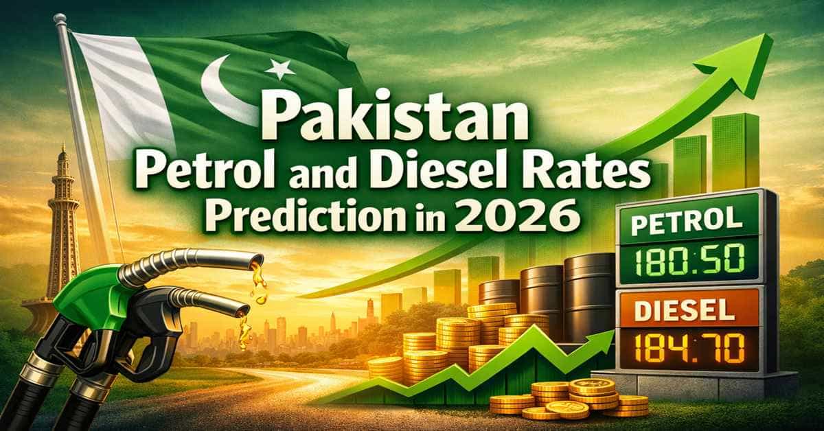 Pakistan Petrol and Diesel Rates Prediction in 2026