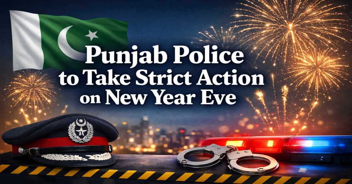 Punjab Police to Take Strict Action on New Year Eve 2026