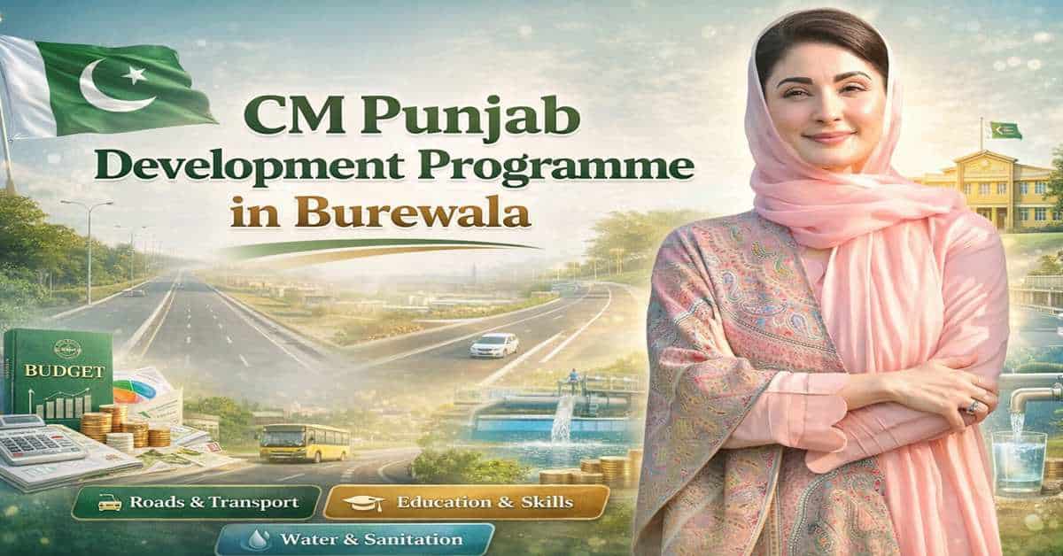 CM Punjab Development Programme in Burewala 2026
